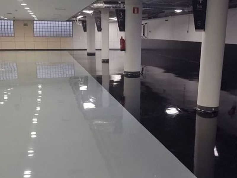 Garaje suelo epoxi